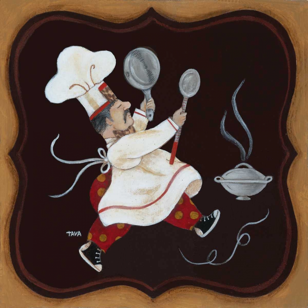 Wall art: In Short Order I, by Tava Studios