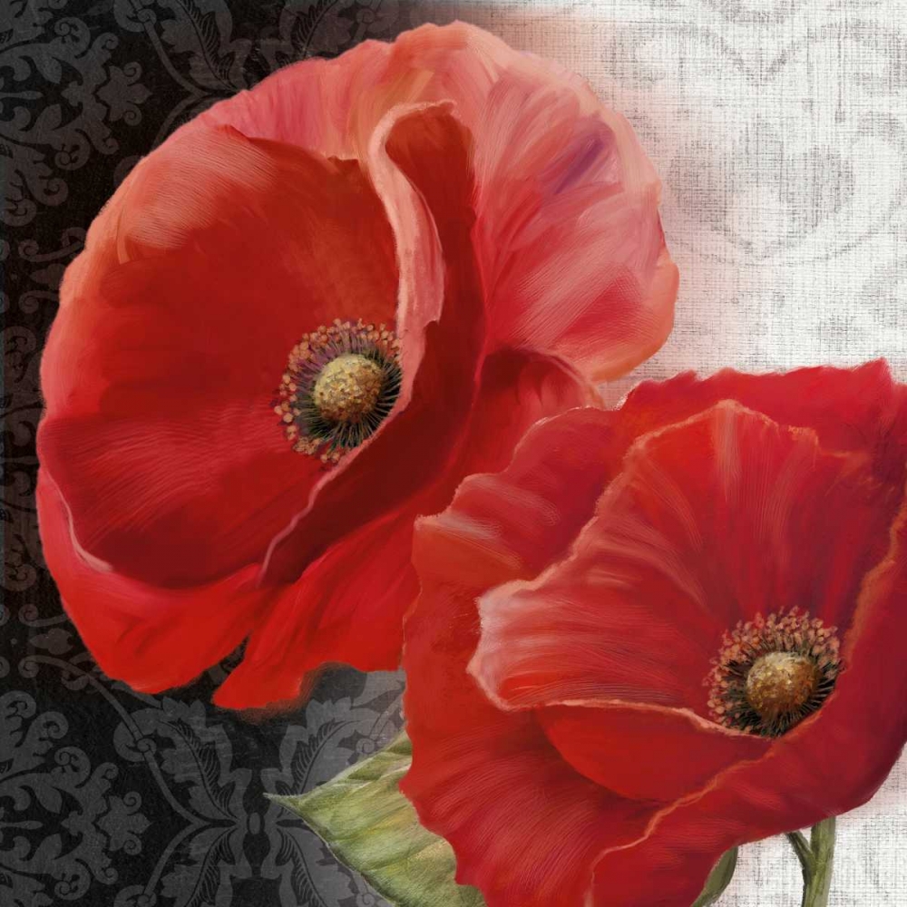 Wall Art Painting id:21609, Name: Poppy Perfection II, Artist: Knutsen, Conrad