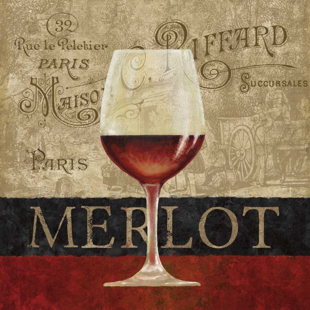 Wall art: Merlot, by Knutsen, Conrad