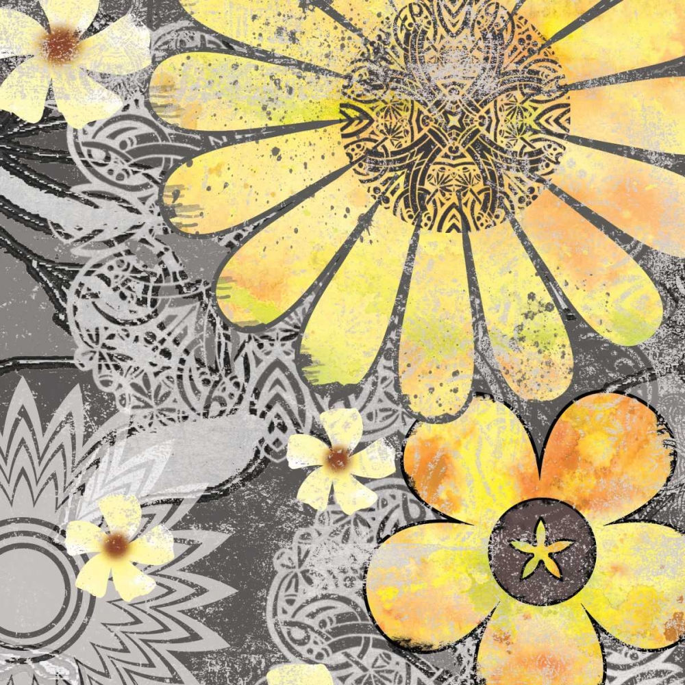 Wall Art Painting id:34171, Name: Flower Power I, Artist: Robinson, Carol