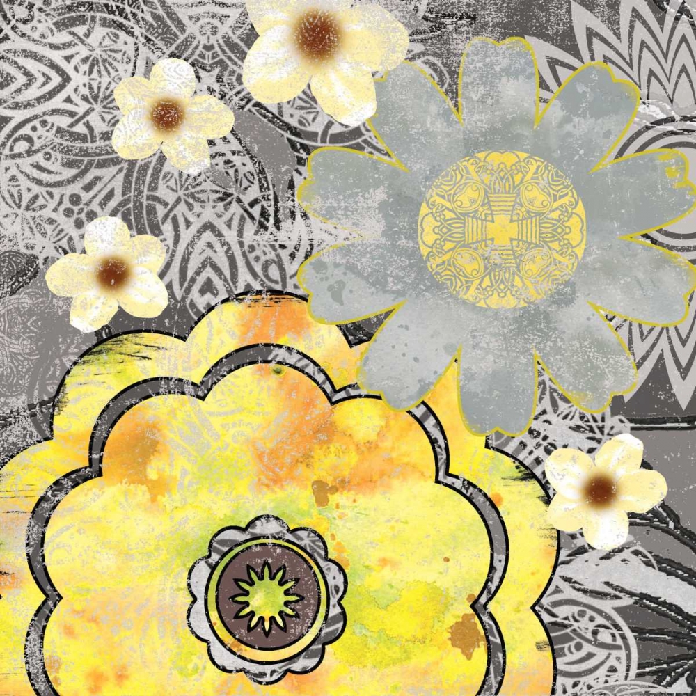 Wall Art Painting id:34172, Name: Flower Power II, Artist: Robinson, Carol