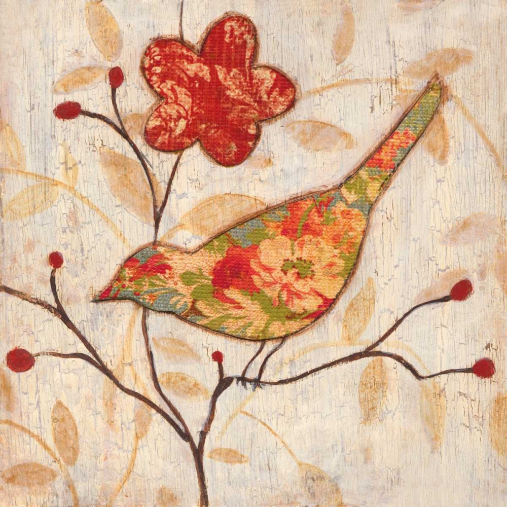 Wall Art Painting id:21651, Name: Song Bird II Revisited, Artist: Tava Studios