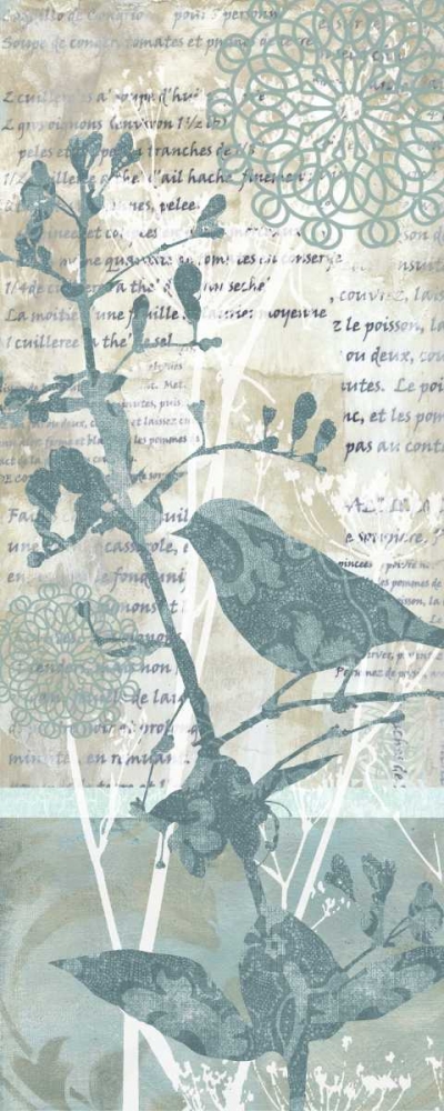 Wall Art Painting id:35889, Name: Winter Birds II, Artist: Robinson, Carol