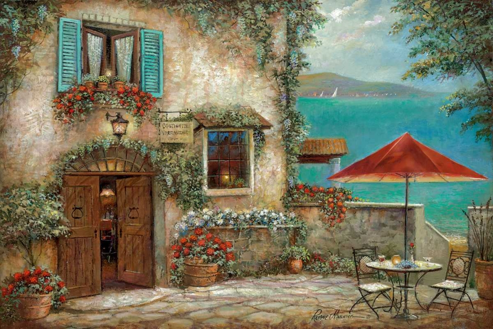 Wall Art Painting id:21660, Name: Ombrello Rosso, Artist: Manning, Ruane