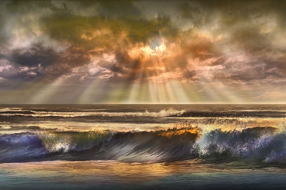Art Print: Waves of Light
