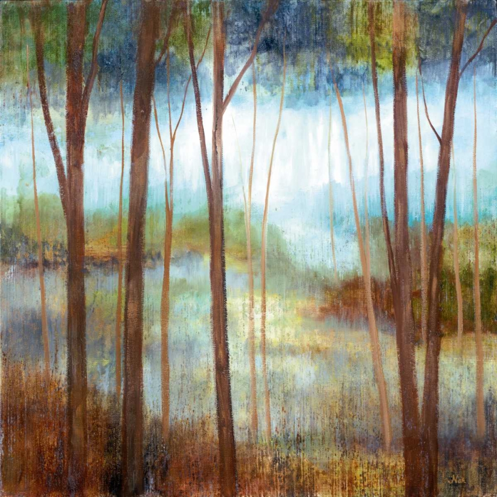 Wall Art Painting id:34273, Name: Soft Forest II, Artist: Nan