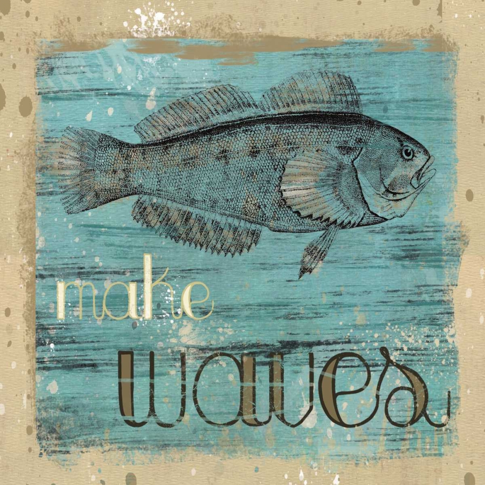 Wall Art Painting id:55554, Name: Make Waves, Artist: Robinson, Carol