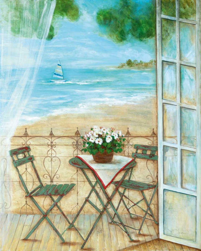 Wall Art Painting id:55566, Name: Veranda Vista I, Artist: Tava Studios