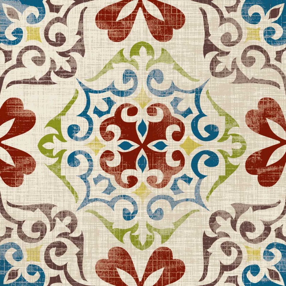 Wall Art Painting id:35953, Name: Global Tile II, Artist: Craven, Katrina