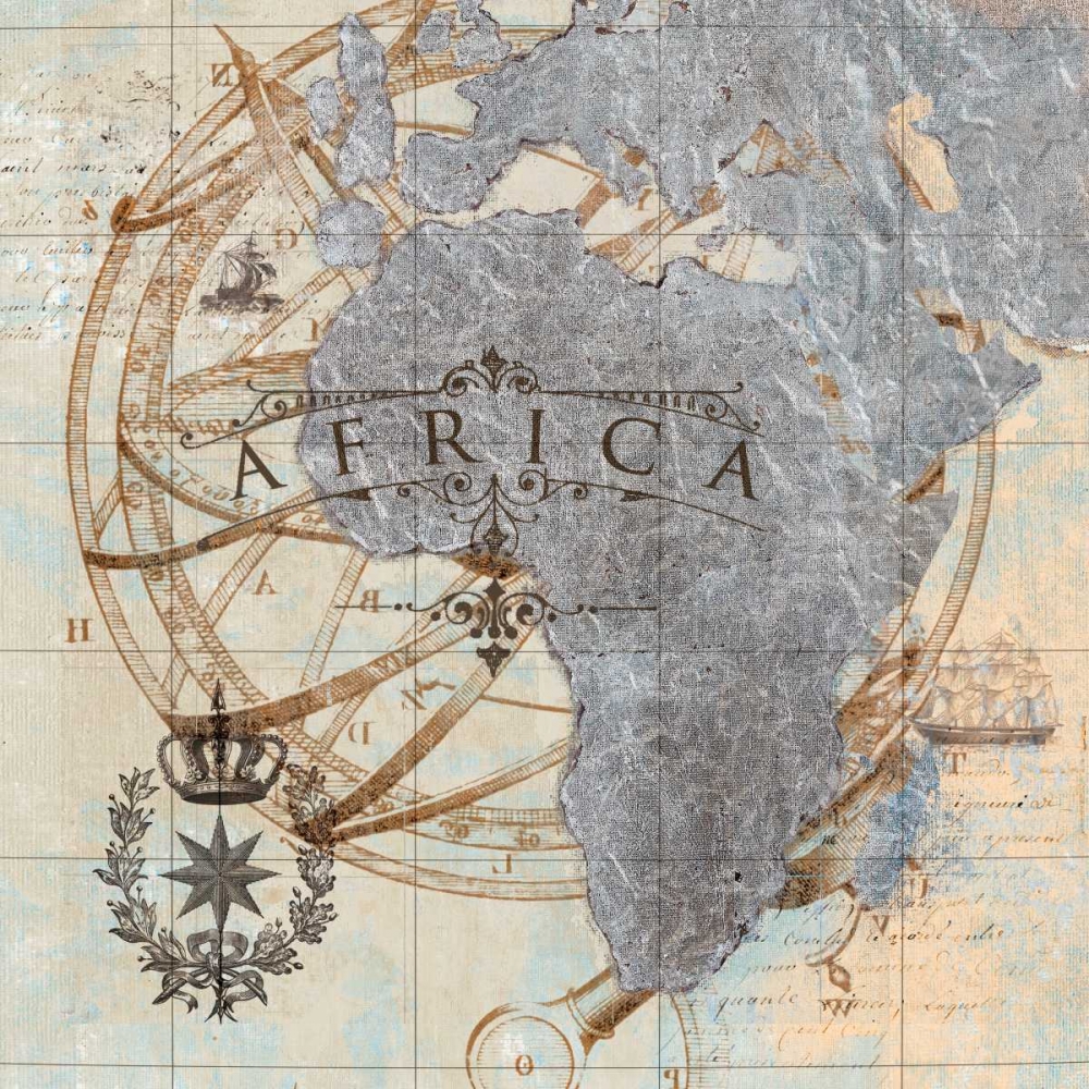 Wall art: Africa, by Tava Studios