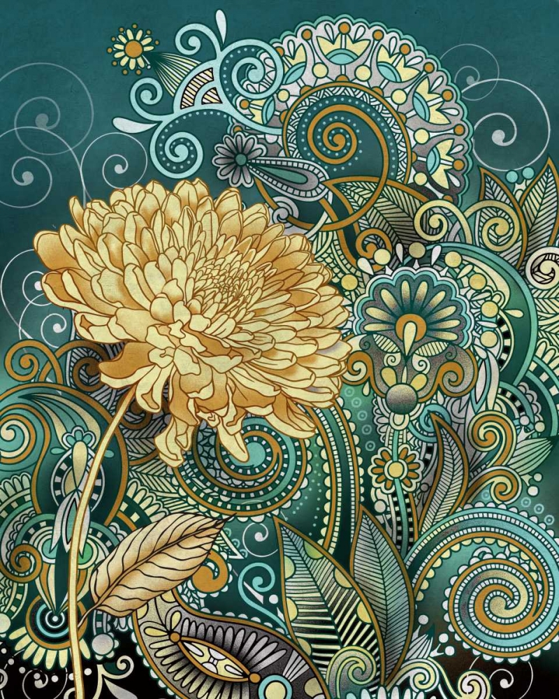 Wall Art Painting id:34210, Name: Inspired Blooms I, Artist: Knutsen, Conrad