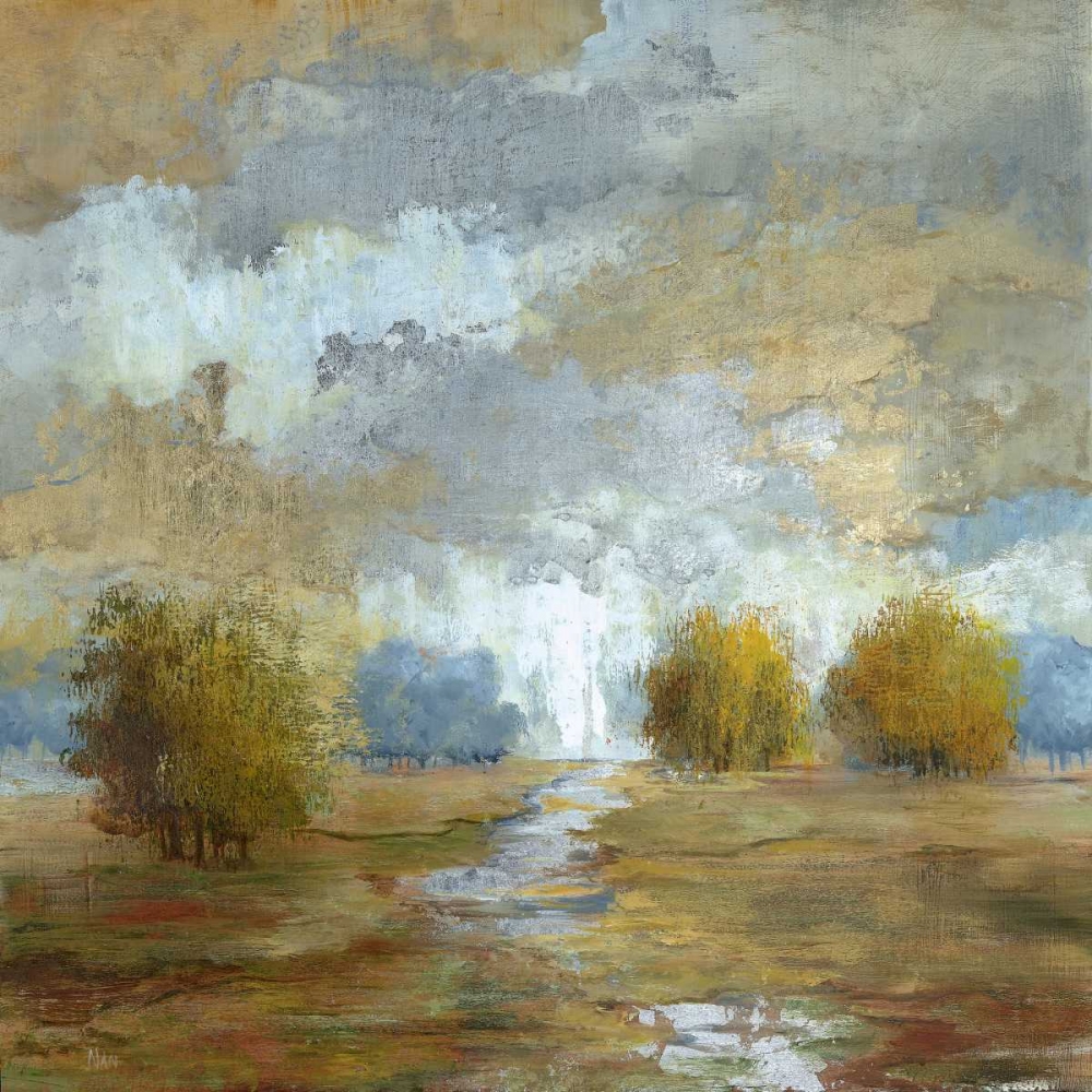 Wall Art Painting id:55577, Name: Lush Meadow I, Artist: Nan
