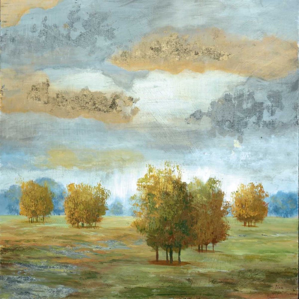 Wall Art Painting id:55578, Name: Lush Meadow II, Artist: Nan