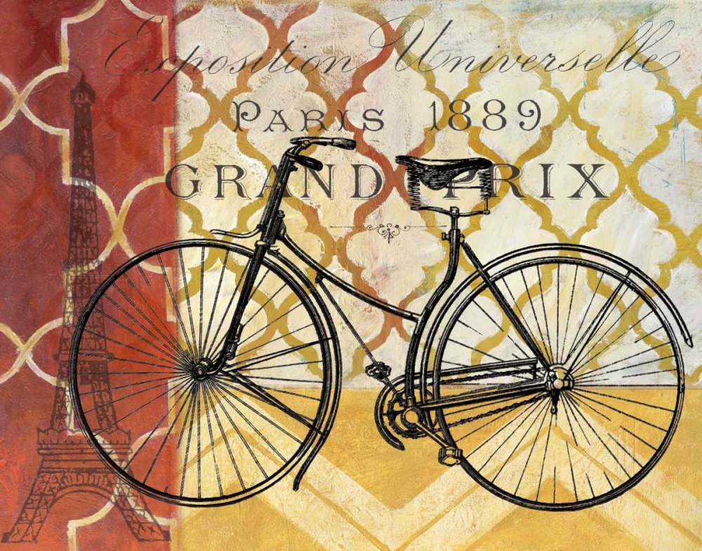 Wall art: Cyclisme I, by Nan