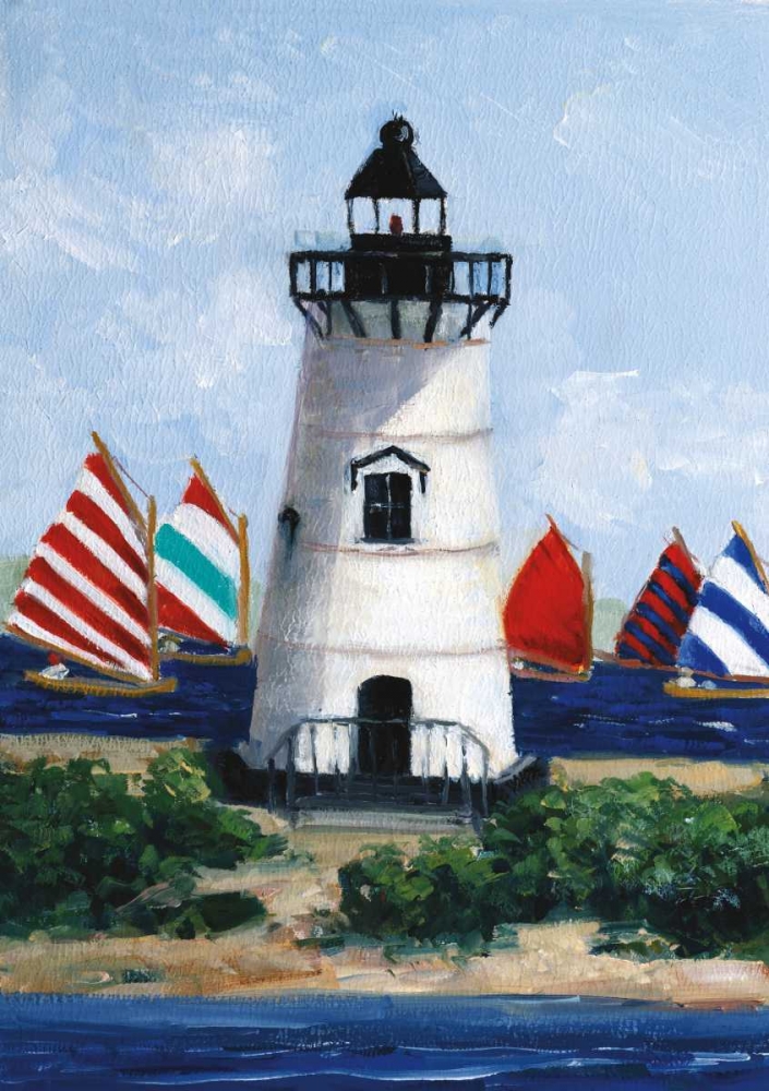 Art Print: Brandt Point Lighthouse