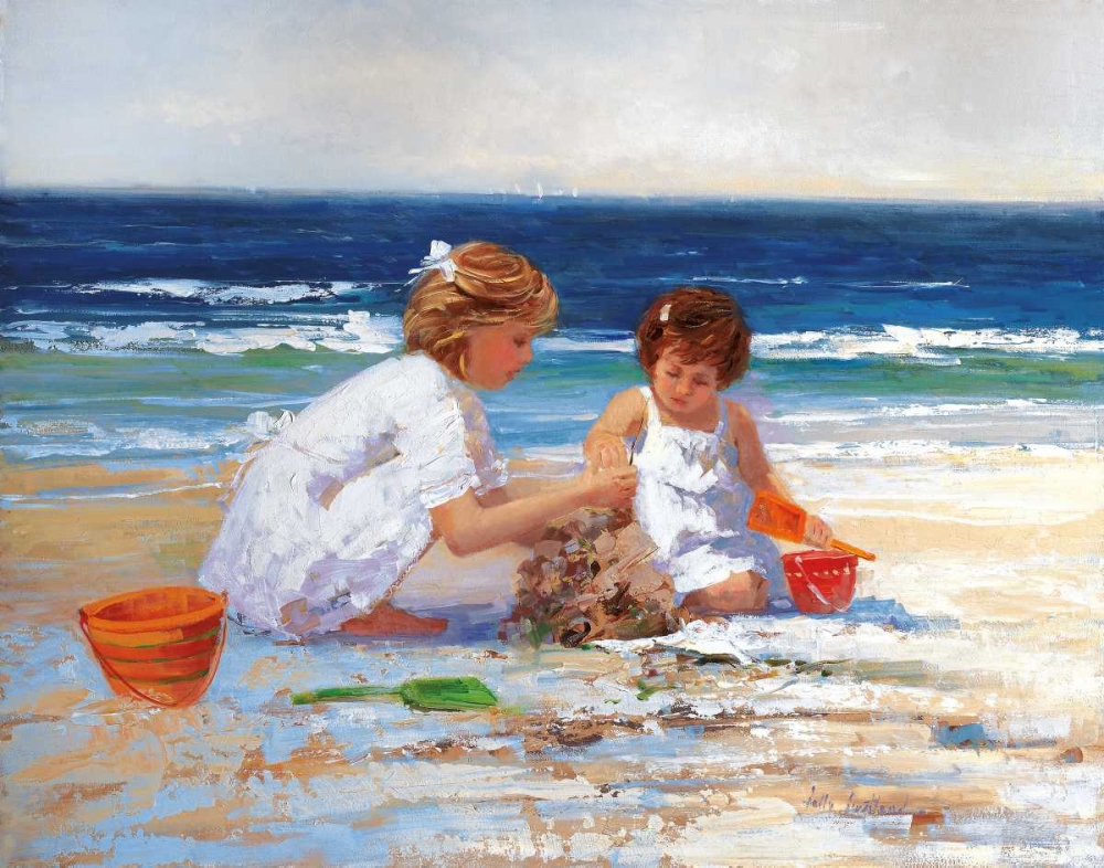 Wall Art Painting id:34212, Name: On the Shore, Artist: Swatland, Sally