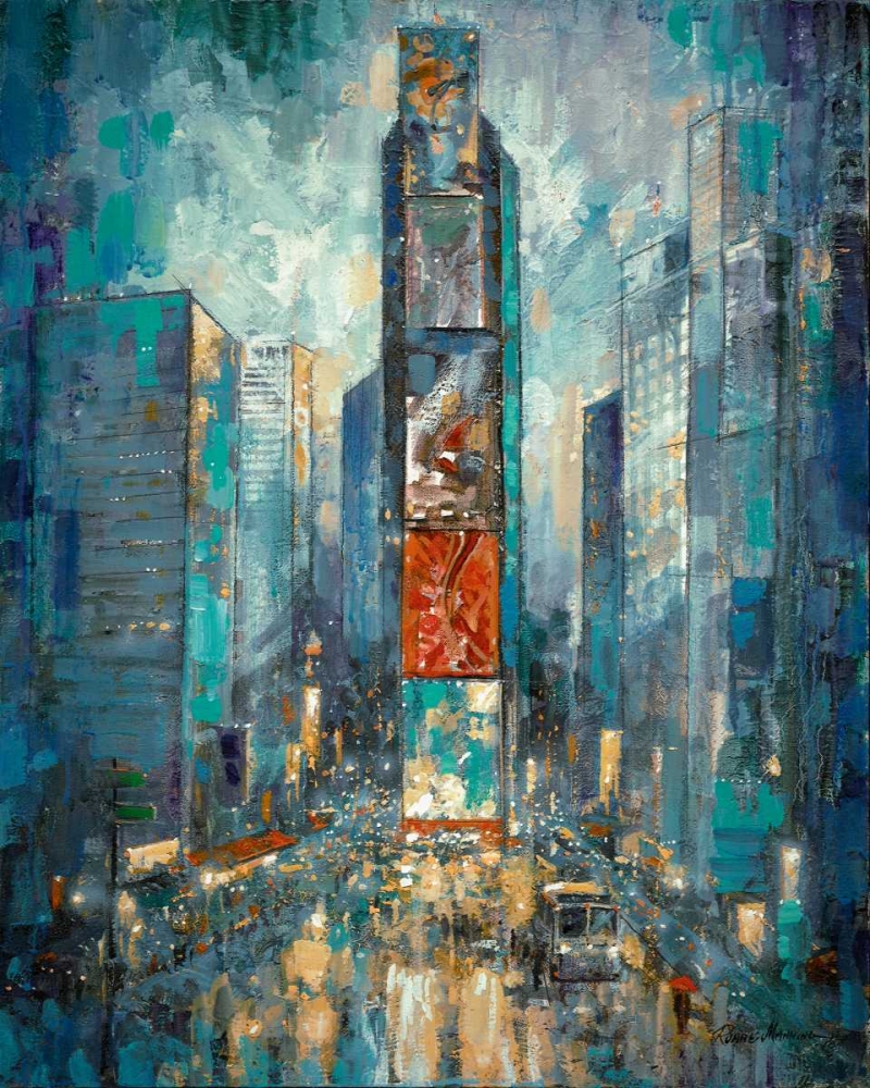 Wall art: City of Lights, by Manning, Ruane