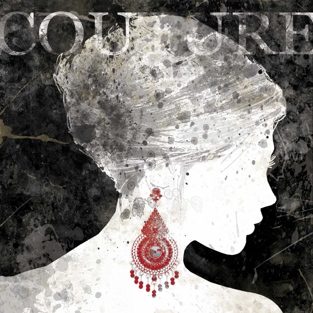 Wall Art Painting id:55609, Name: Fashion Silhouette I, Artist: Robinson, Carol