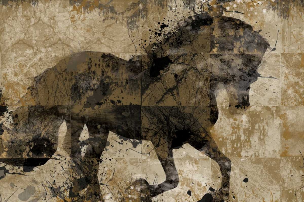 Wall Art Painting id:55614, Name: Midnight Stallion, Artist: Robinson, Carol