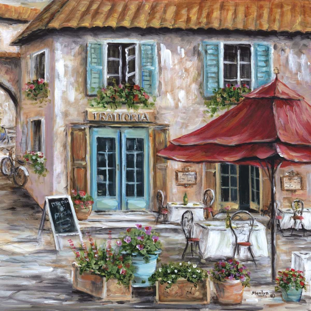 Art Print: Pizzeria Trattoria