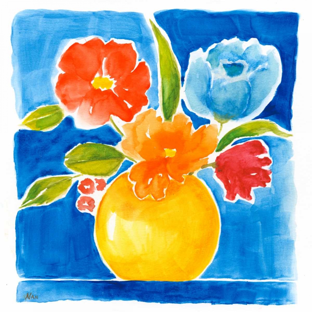 Wall Art Painting id:95384, Name: Sunny Day Bouquet I, Artist: Nan
