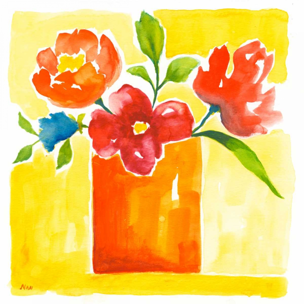 Wall Art Painting id:95385, Name: Sunny Day Bouquet II, Artist: Nan