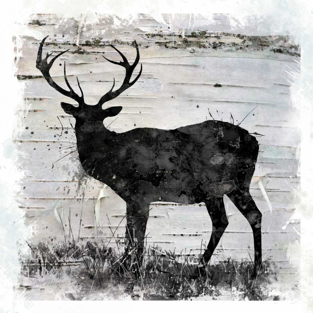 Wall Art Painting id:95395, Name: Birchbark Deer, Artist: Robinson, Carol
