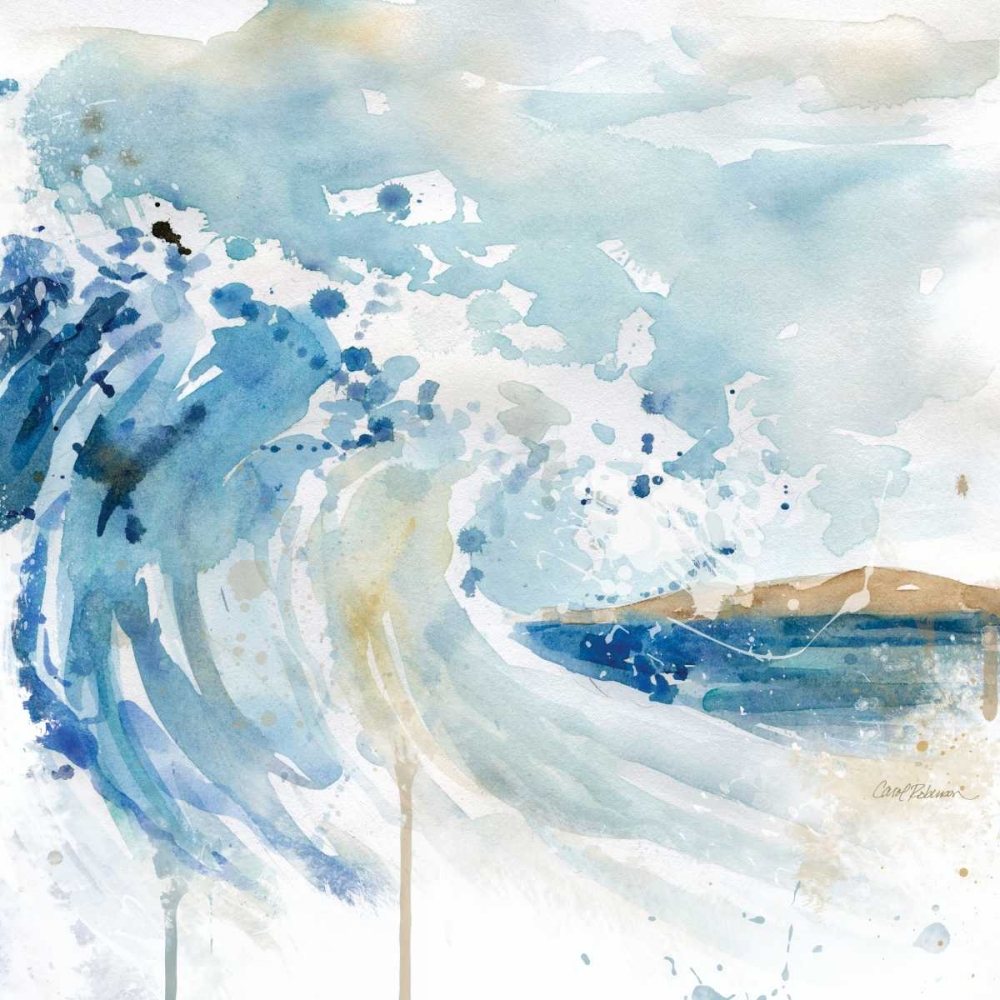 Wall Art Painting id:95399, Name: Malibu Surf I, Artist: Robinson, Carol