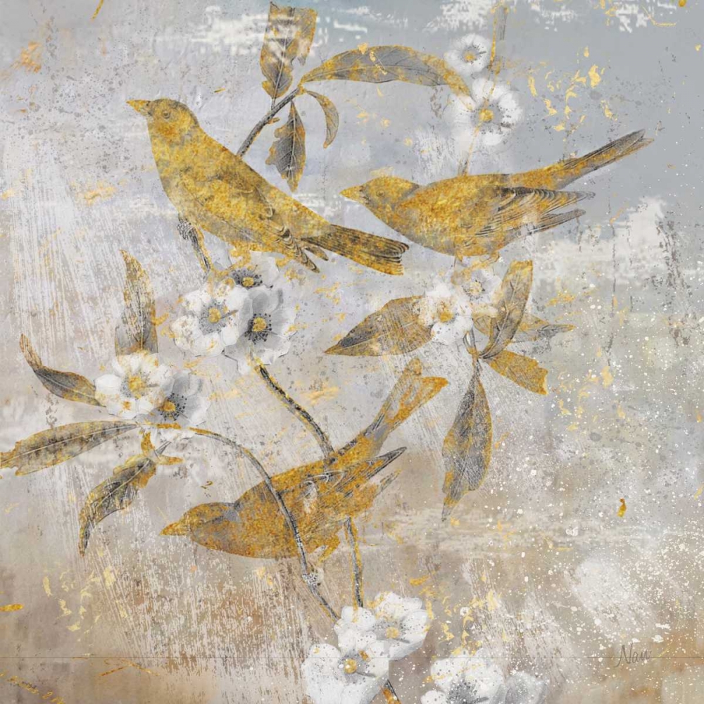 Wall Art Painting id:95407, Name: Aviary Garden II, Artist: Nan