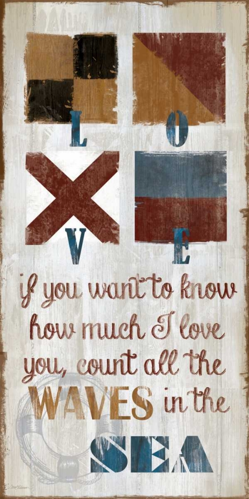 Art Print: Nautical Love