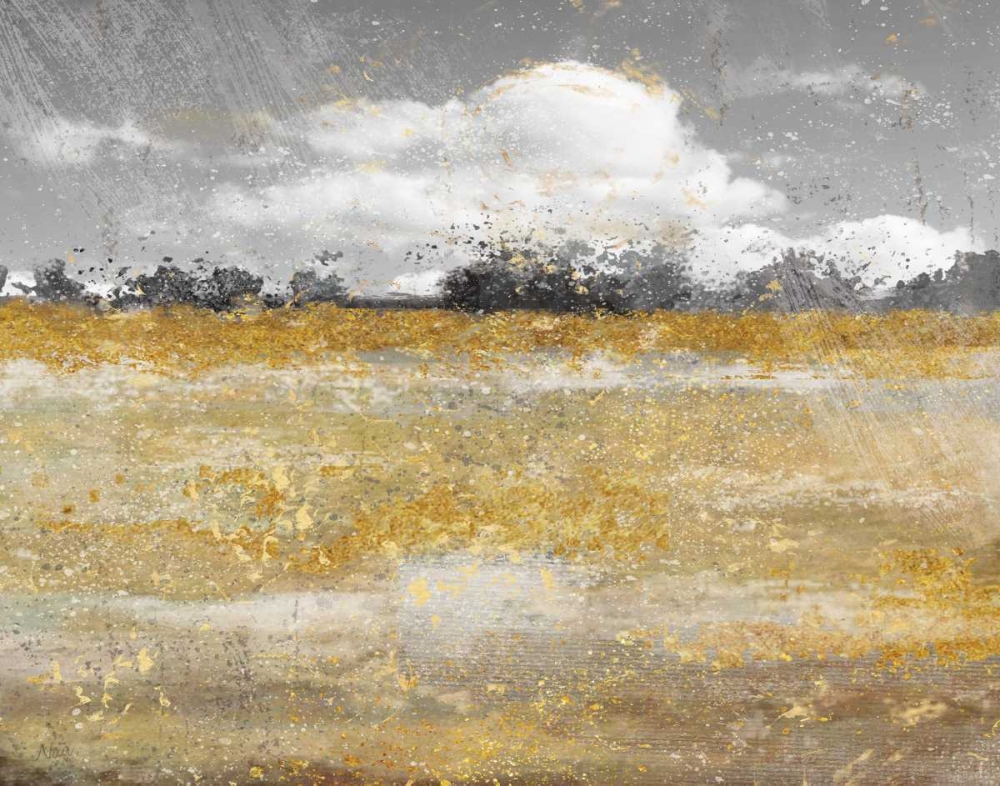 Wall Art Painting id:95455, Name: Meadow Shimmer II, Artist: Nan