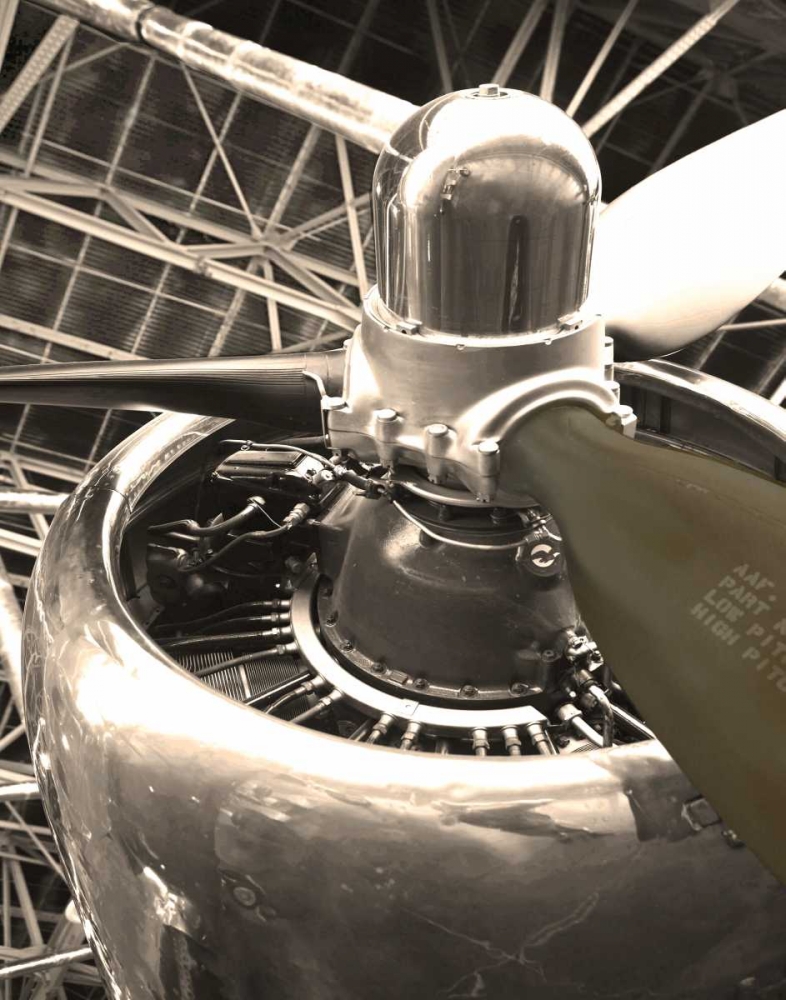 Wall art: DC 4 Aircraft, by Brack, Dennis