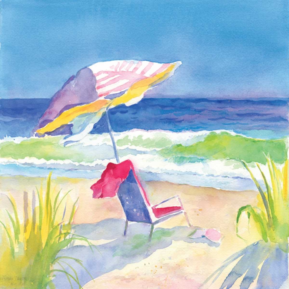 Wall Art Painting id:95558, Name: Beach Bliss I, Artist: Troise Heidel, Theresa
