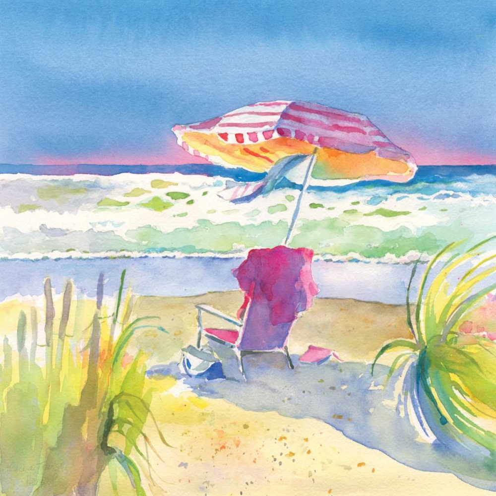 Wall Art Painting id:95559, Name: Beach Bliss II, Artist: Troise Heidel, Theresa