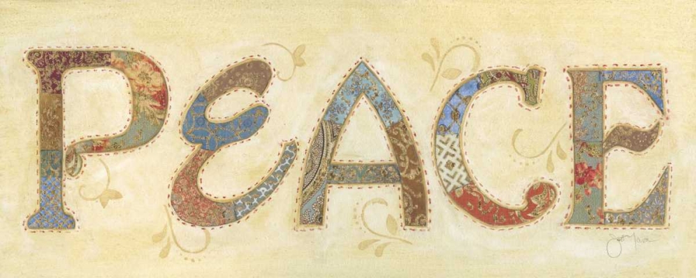 Wall Art Painting id:101911, Name: Peace, Artist: Tava, Janet