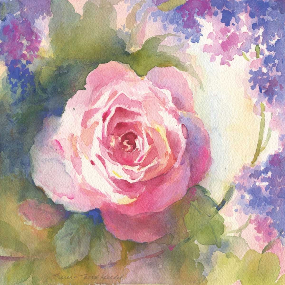 Wall Art Painting id:95623, Name: Margots Rose IV, Artist: Troise Heidel, Theresa