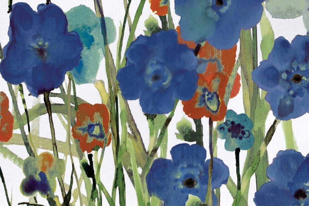 Wall Art Painting id:95651, Name: Picking Flowers, Artist: Jill, Susan