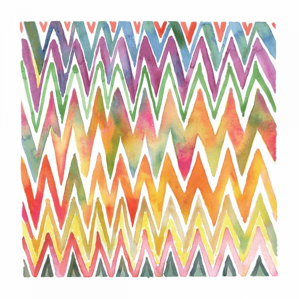 Wall Art Painting id:95675, Name: Chevron II, Artist: Troise Heidel, Theresa