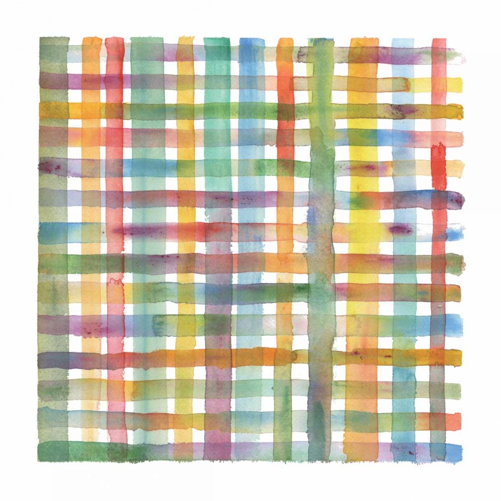 Wall Art Painting id:95678, Name: Plaid II, Artist: Troise Heidel, Theresa