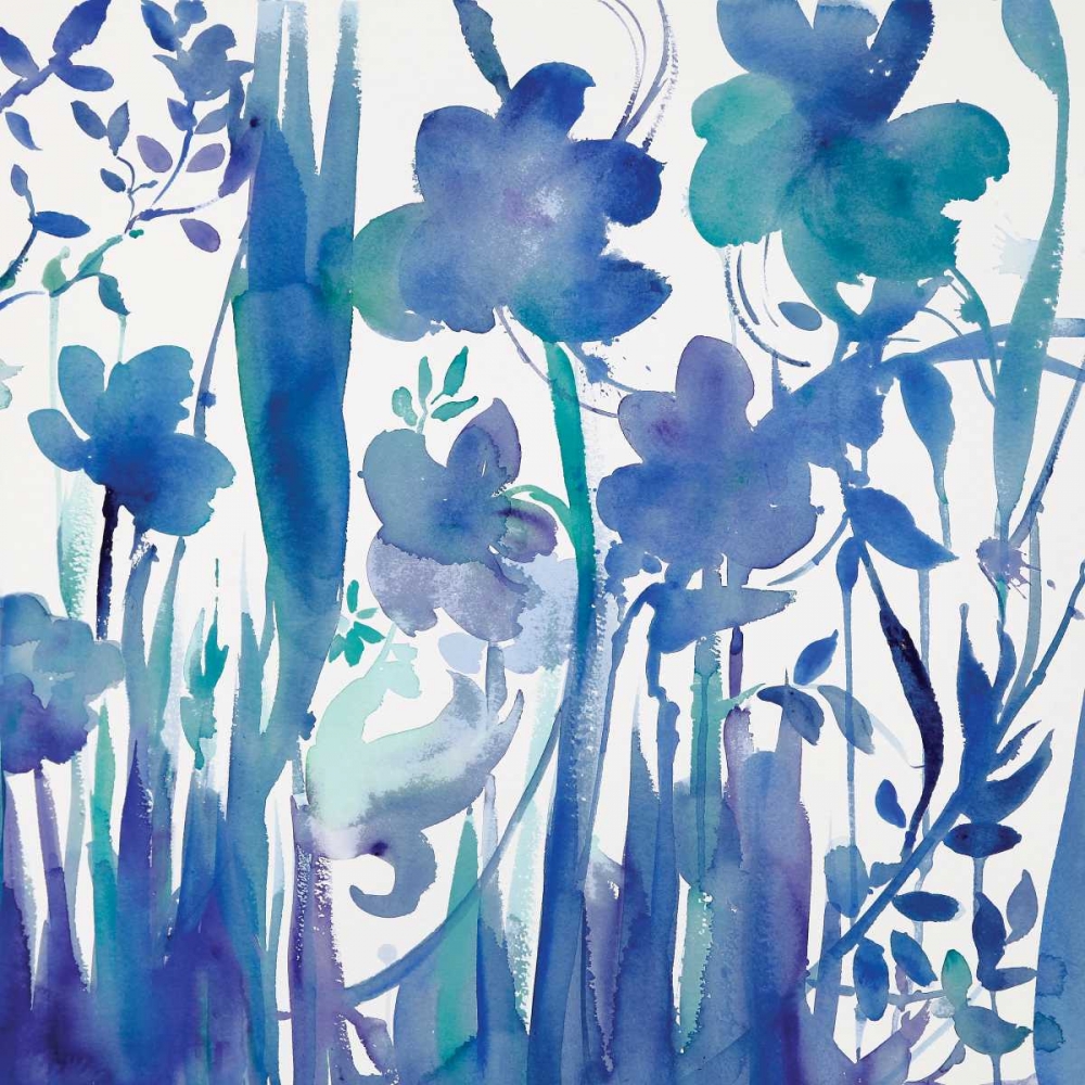 Wall Art Painting id:95682, Name: Afternoon Indigo II, Artist: Troise Heidel, Theresa