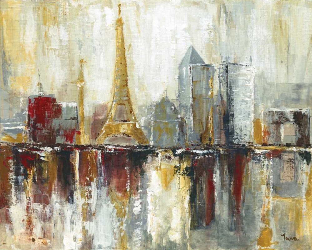 Wall art: Paris Icons, by Tava Studios