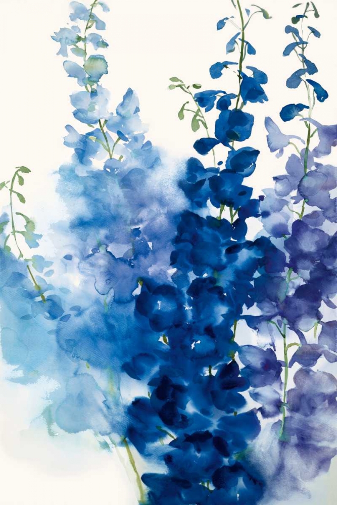 Wall Art Painting id:124289, Name: Delphinium II, Artist: Daniels, Rogier