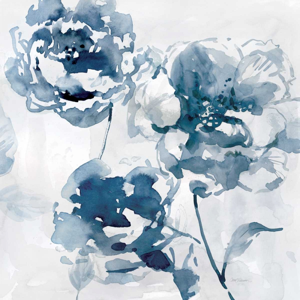 Art Print: Indigo Garden I