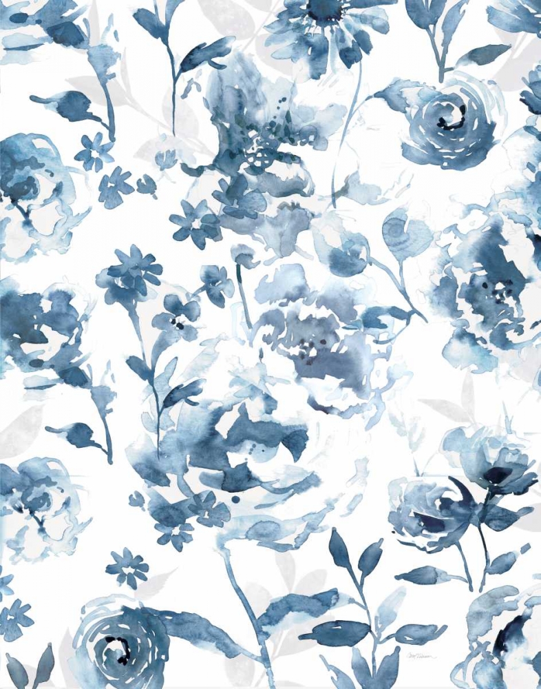 Art Print: Indigo Garden