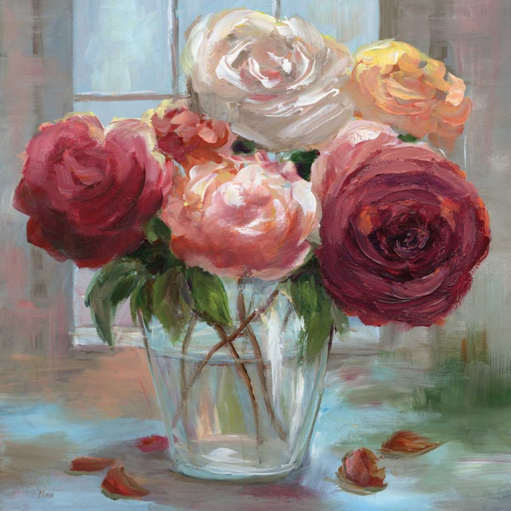 Wall art: Rose Society, by Nan