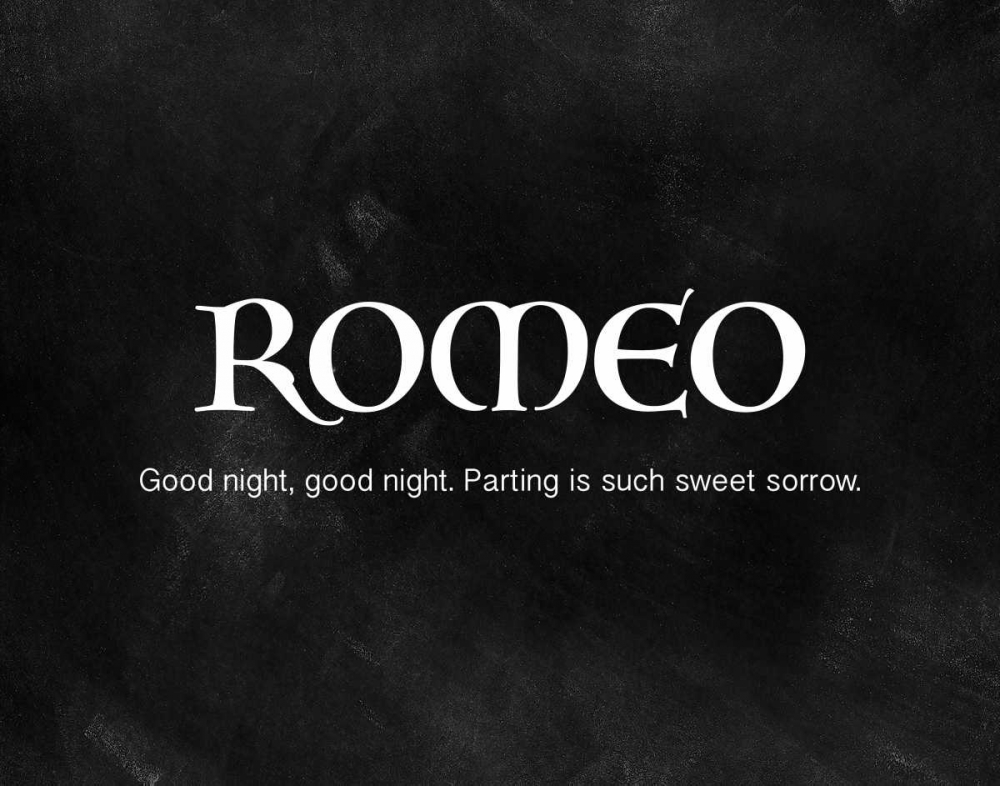 Art Print: Romeo and Juliet I