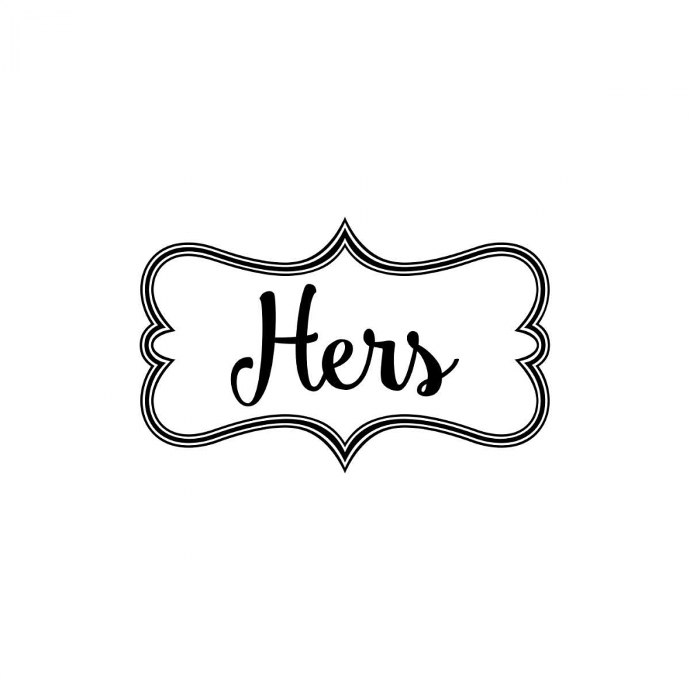Art Print: His And Hers II