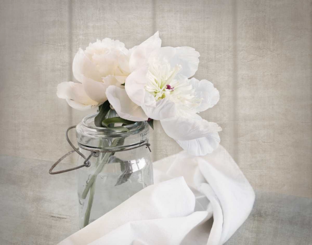 Art Print: Mason Jar Bloom II