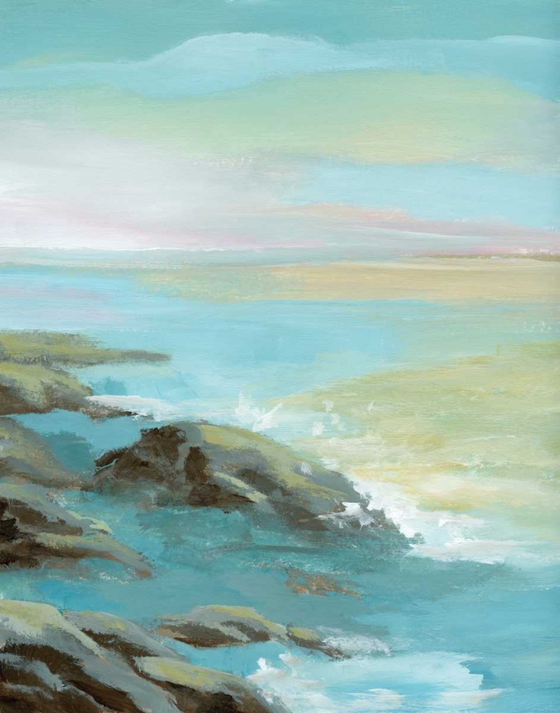 Art Print: Rocky Shore