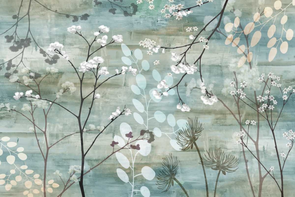 Wall art: Blue Misty Wood, by Knutsen, Conrad